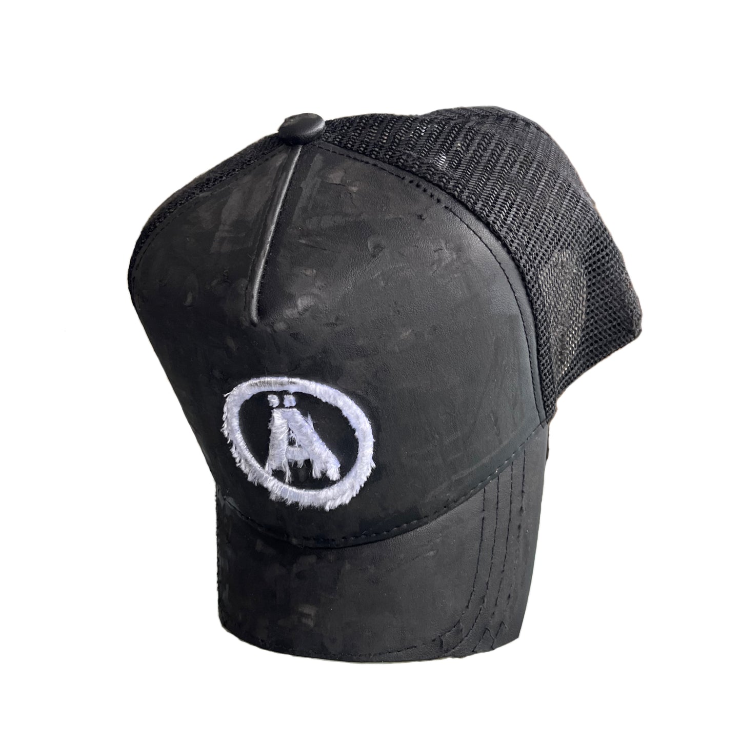 chopped brim trucker