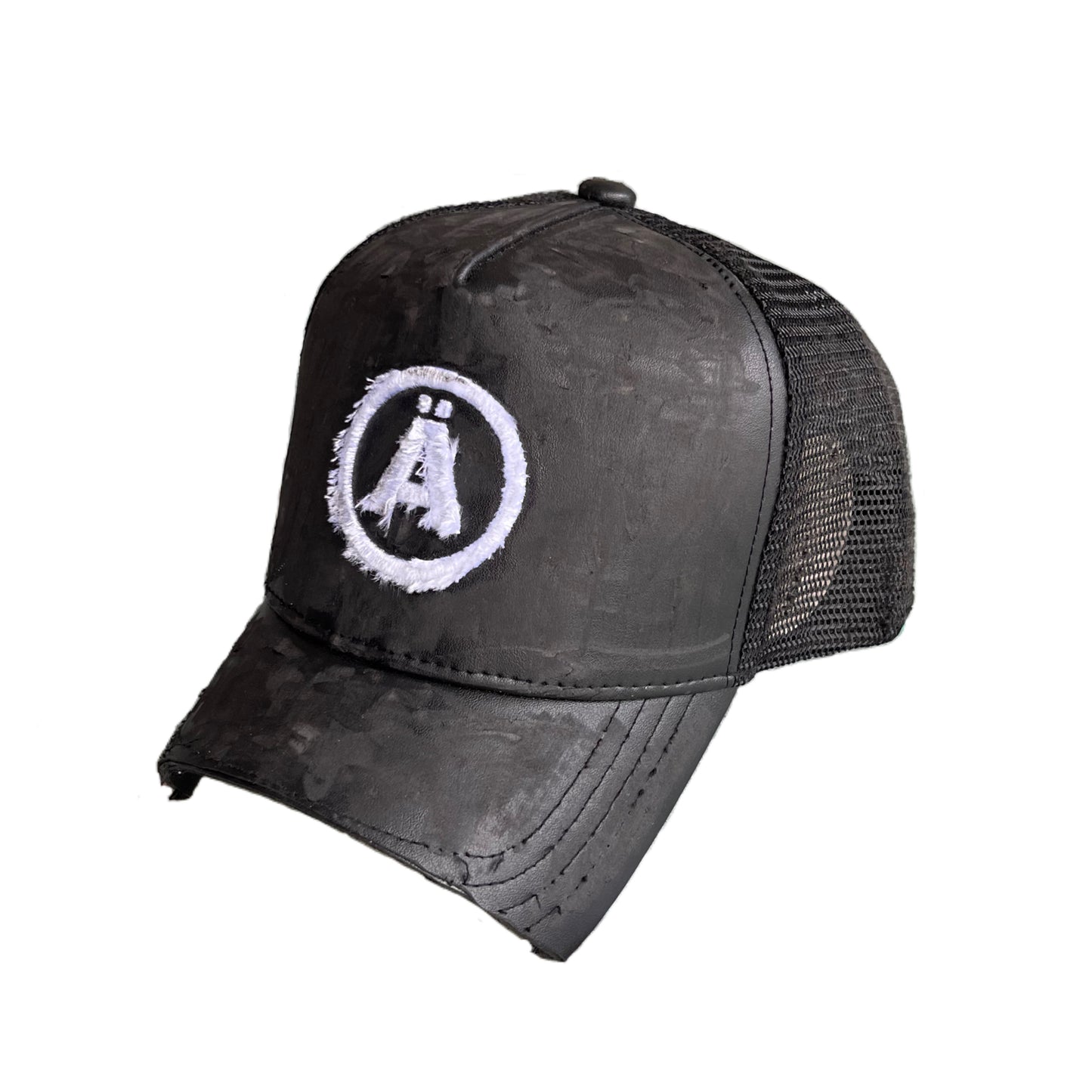 chopped brim trucker