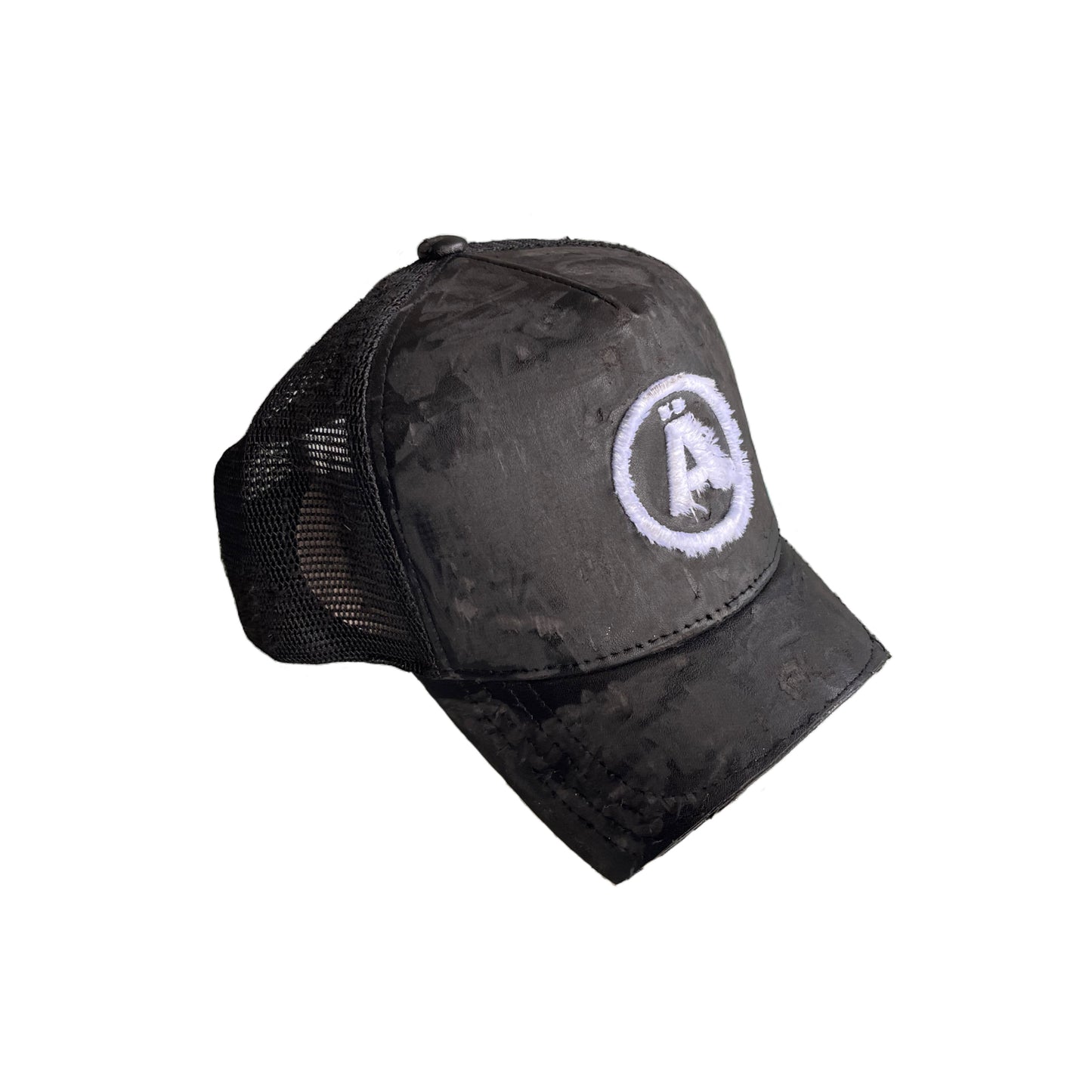 chopped brim trucker